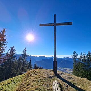 Gipfelkreuz am Großen Aufacker