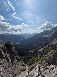 Foto von Florian Dürnegger entlang der Tour