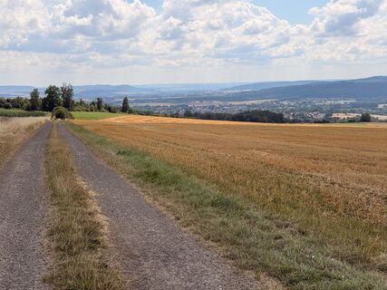 Photo de Dr. Rike Maurer le long du parcours