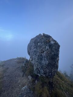 Photo de sophie le long du parcours