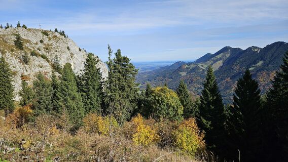Photo de Christian Thomas le long du parcours