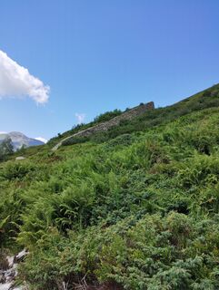 Foto de Josef Kauschinger a lo largo del recorrido