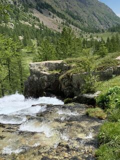 Photo de Toni Lerda le long du parcours