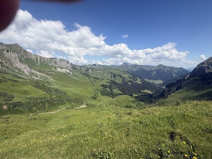 Foto von Helmut Kögler entlang der Tour