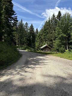 Foto von Heinz Sperl entlang der Tour