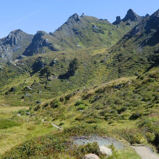 Auf dem Weg zur Schlossalm