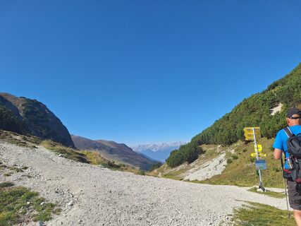 Photo de Melanie Riegelmann le long du parcours
