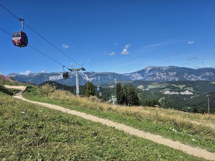 Foto von Andreas entlang der Tour