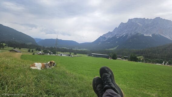 Foto von Klaus Reinhold entlang der Tour