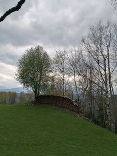 Foto von Dagmar Hofer entlang der Tour