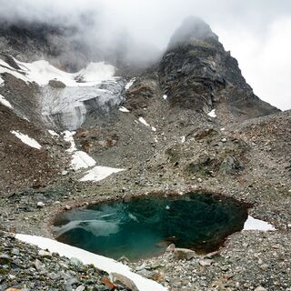 Gletschersee am Litzner Sattel