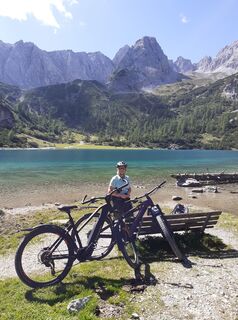 Foto von Werner Hones entlang der Tour