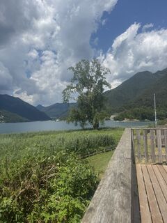 Foto von Nataša Jevsnik entlang der Tour