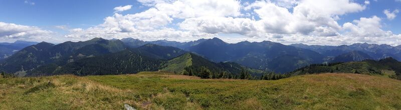 Foto von Andreas Cap entlang der Tour