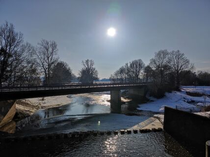 Foto von Peter Bauridl entlang der Tour