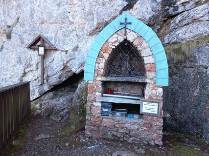 Marienbild bei Schüsserlbrunn Kapelle