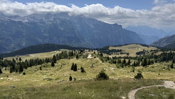 Foto de Brigitta Jencski a lo largo del recorrido