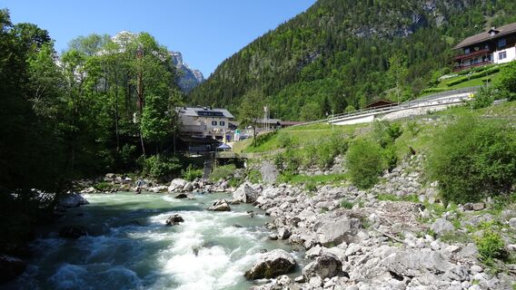 0.5 km Saalach bei Lofer
