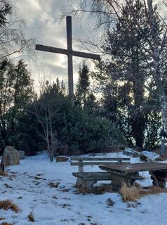 Foto de Franz Hasenberger a lo largo del recorrido