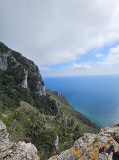 Foto de Alessio Satta a lo largo del recorrido
