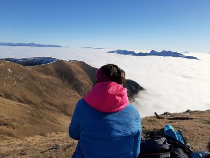 Blick Richtung Radlberger Alm - am Gipfel des Stagor