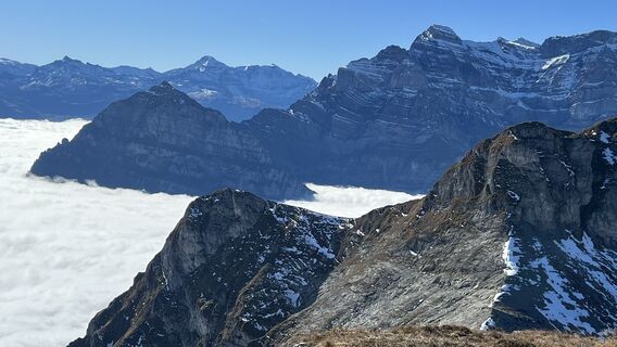 Photo de Reto Semadeni le long du parcours