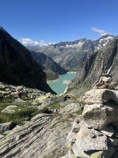 Photo de Simon Grossen le long du parcours