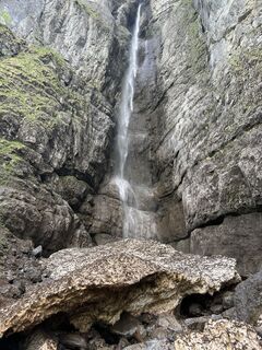 Foto von Silvia Hollenstein entlang der Tour
