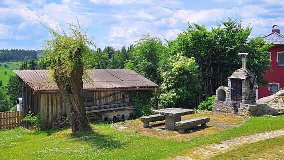 Grilplatz am Weg zur Ruine
