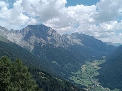 Foto von Roland Neumann entlang der Tour