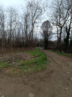 Zdjęcie z Stefano Imazio wzdłuż trasy