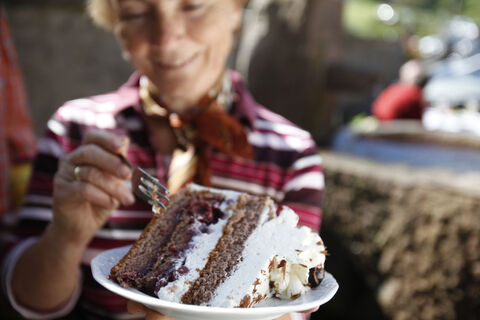 Schwarzwälder Kirschtorte auf der Kalikutt