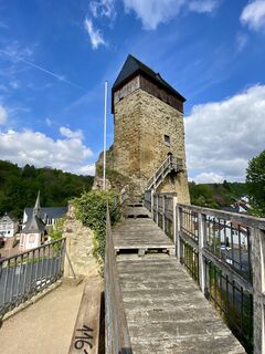 Photo de Arthur Muskalla le long du parcours