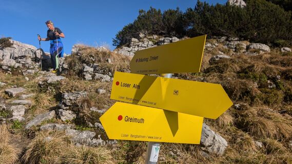 Foto von Klaus Lehner entlang der Tour