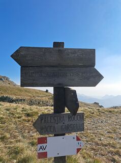 Zdjęcie z Sissa Ferrero wzdłuż trasy