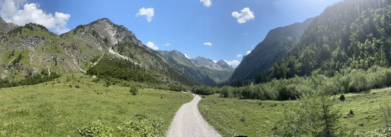Foto von Lara Gerstberger entlang der Tour