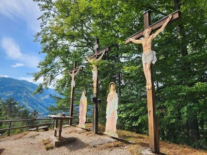 Foto von Petra Riegler entlang der Tour