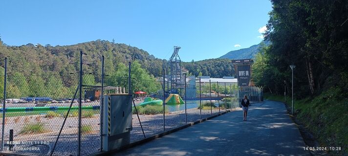 Photo de Karl-Heinz le long du parcours