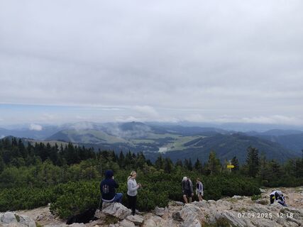 Fotografia z Barbara Galle na trase