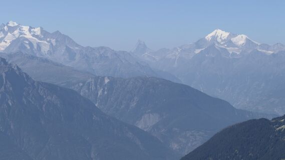 Foto von Peter Burki entlang der Tour