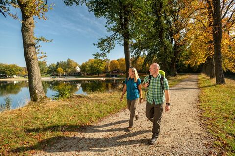 Herbstspaziergang am Herthasee