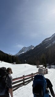 Foto von Kilian Haugg entlang der Tour