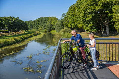 Aussichtsplattform der alten Hasebrücke, Haselünne