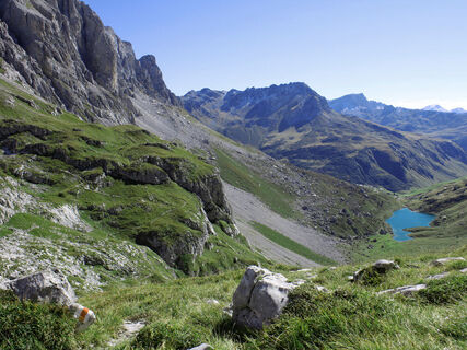 Blick zurück zum Partnunsee