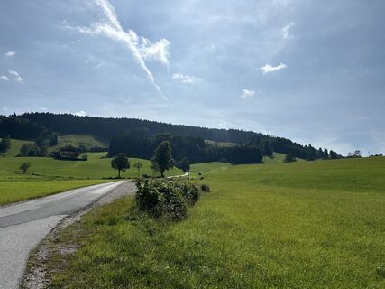 Photo de Heinz Sperl le long du parcours