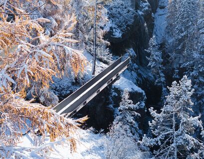 Erlebnisrundweg Wildwasserschlucht Ova da Bernina