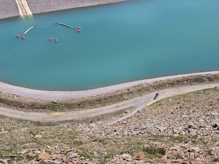 Photo de Gudrun Lippert le long du parcours