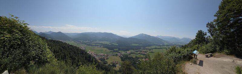 Foto von Gabriele Wagener entlang der Tour