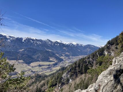 Photo de Hans Richter le long du parcours