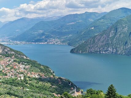 Foto von Cristian Mario Rota entlang der Tour